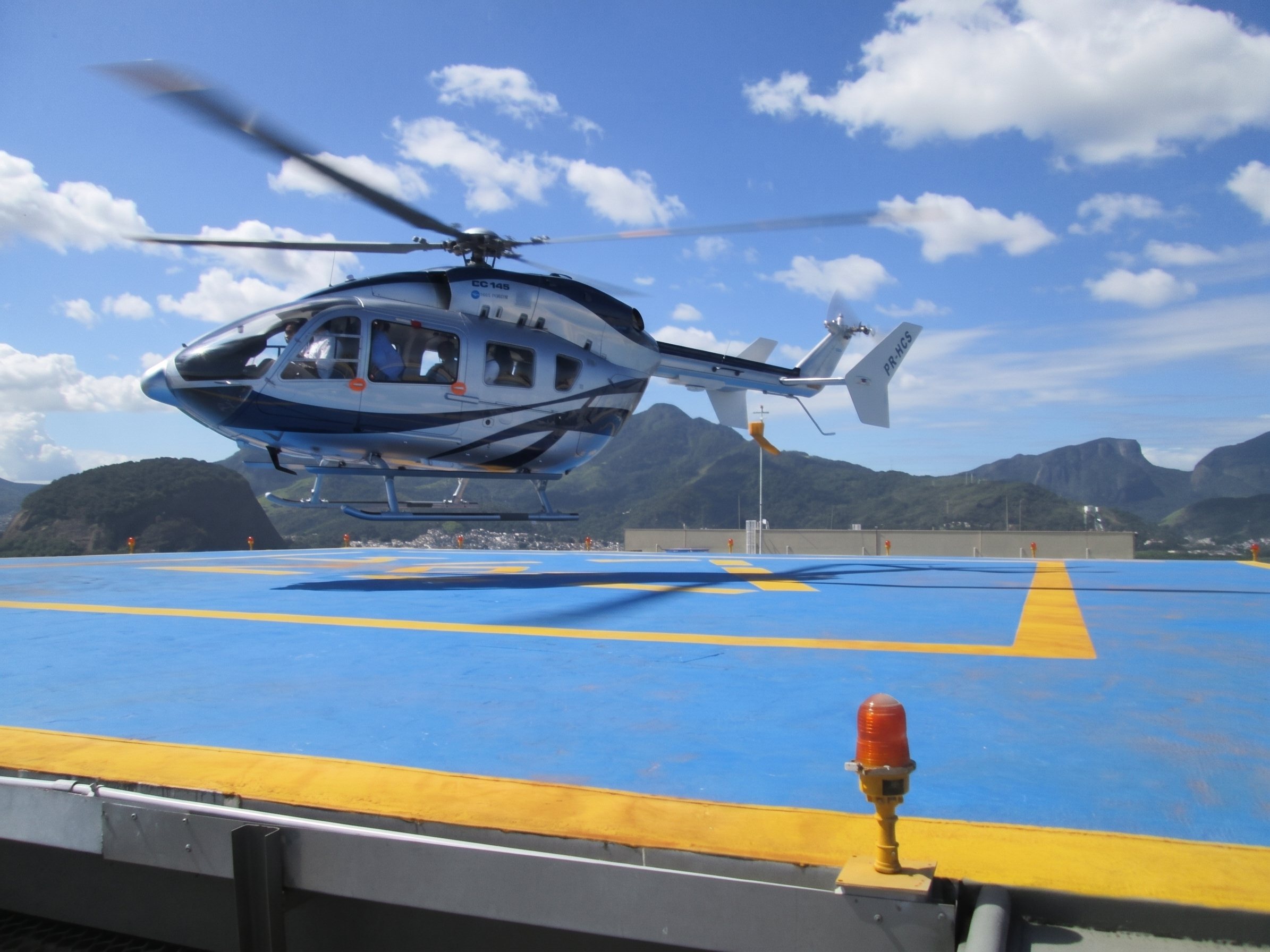 Embarque executivo - aeronave preparada para decolagem